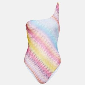 Missoni Mare Zig Zag size 44 size 8 size large One piece Bathing suit NWT